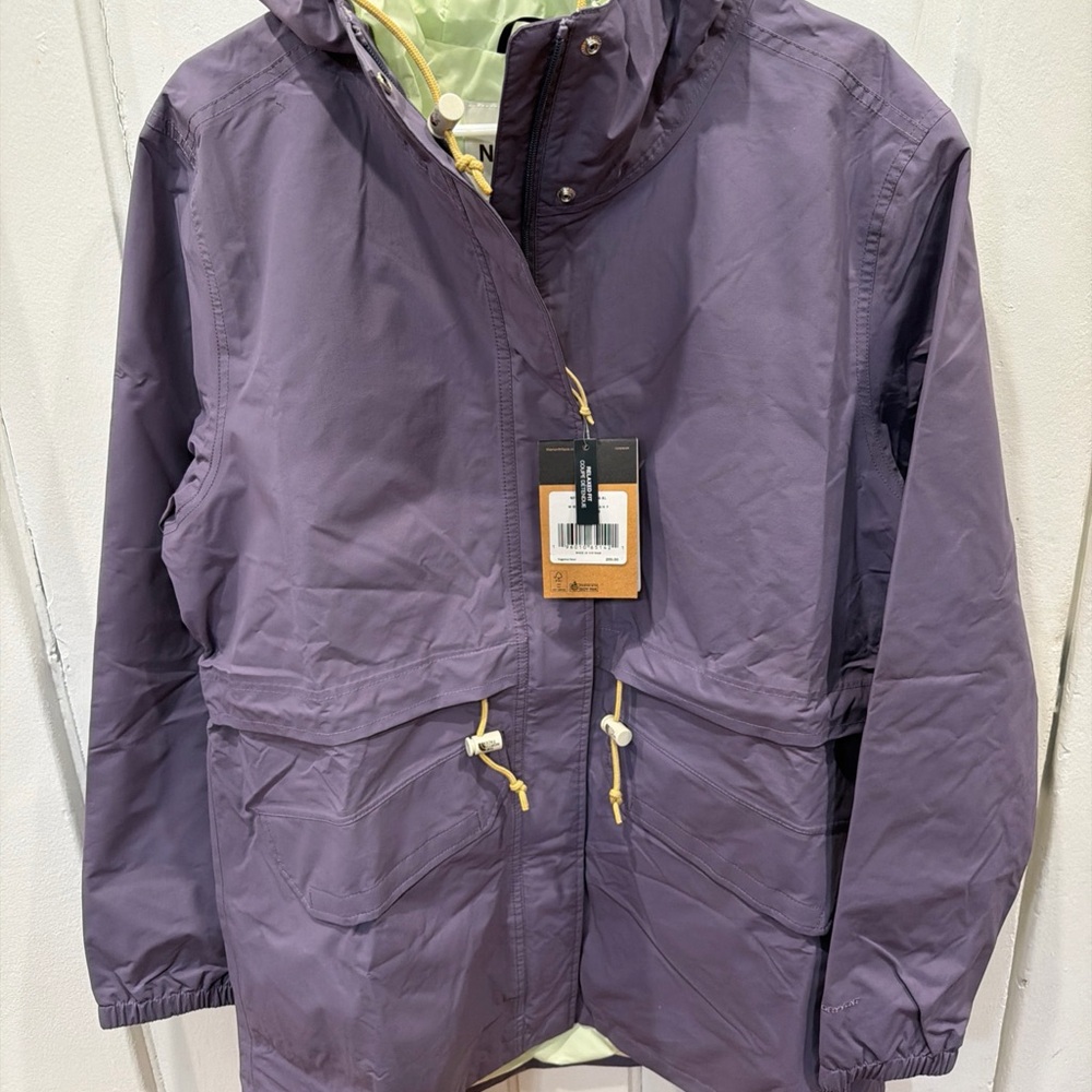 The North Face Women’s M66 Utility Mountain Rain Parka Waterproof Hood Jacket XL
